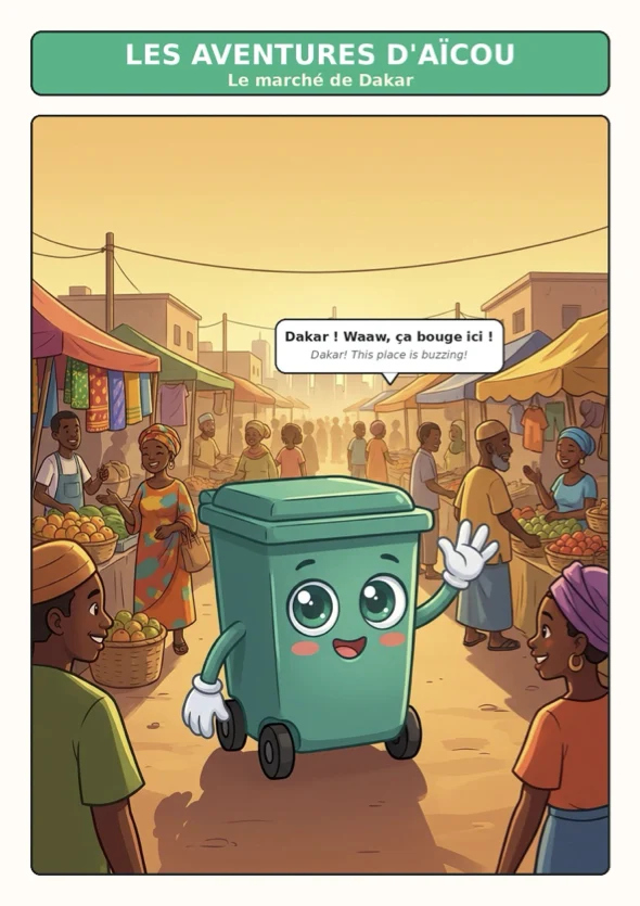 Les Aventures d'AïCou — la BD